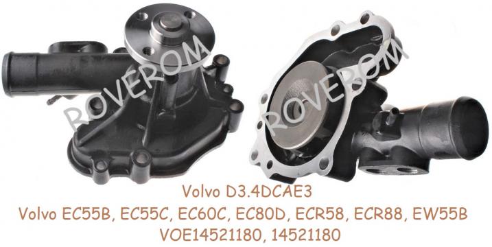 Pompa apa Volvo D3.4A, D3.4DCAE3, Volvo EC55B, EC55C, EC60C de la Roverom Srl