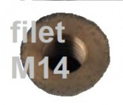 Pietre abrazive oala (ceasca) 85/75x50 cu prindere 22m de la Maer Tools