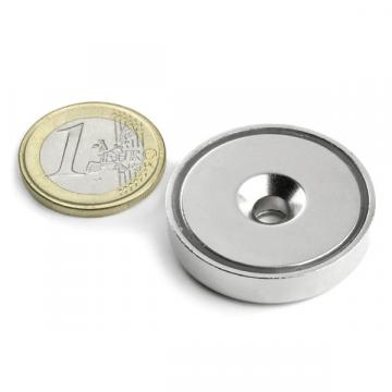 Magnet neodim oala 32 mm, cu gaura ingropata de la Arca Hobber Srl