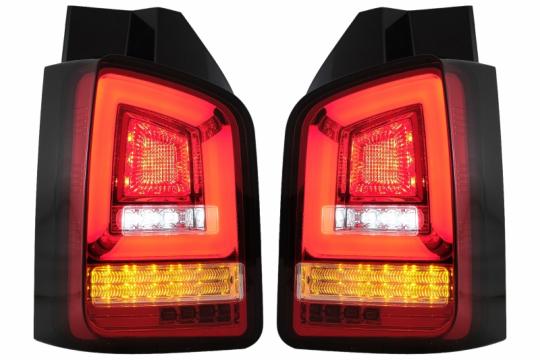 Stopuri Full LED rosu clar compatibile cu VW Transporter