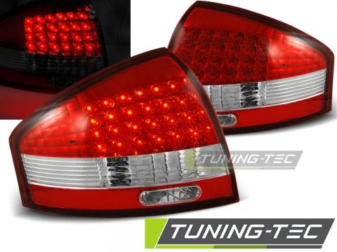 Stopuri LED compatibile cu Audi A6 97-04 rosu alb LED de la Kit Xenon Tuning Srl