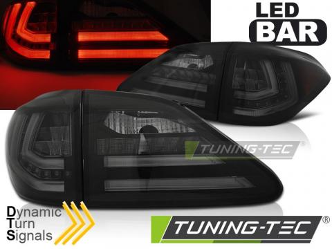 Stopuri LED compatibile cu Lexus RX III 350 09-12 Fumuriu