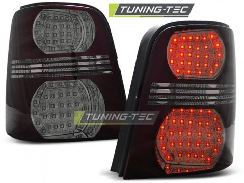 Stopuri LED compatibile cu VW Touran 02.03-10 rosu fumuriu