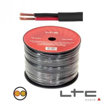 Cablu pentru difuzor rotund, negru, 2 x 2.5 mm2