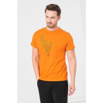 Tricou barbati, marime XL, orange de la Etoc Online