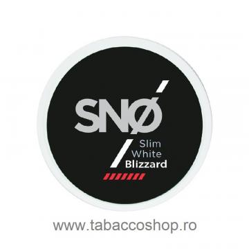 Pliculete cu nicotina SNO Slim White Blizzard (20buc)