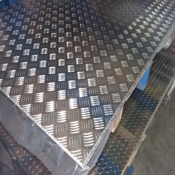 Tabla striata zincata 4x1250x2500 mm de la H Metal Srl