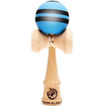 Jucarie Kendama Samurai lemn Fag vopsea mata, albastru de la Etoc Online