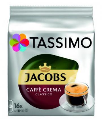 Cafea capsule Tassimo Jacobs Caffe Crema Classico 16 buc de la KraftAdvertising Srl