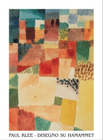 Tablou abstract Klee Hammamet de la Arbex Art Decor