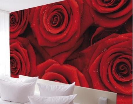 Fototapet floral Mare de trandafiri de la Arbex Art Decor