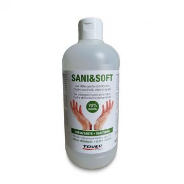 Dezinfectant Sani &amp; Soft Gel (70% alchool) de la Expert Parchet Srl