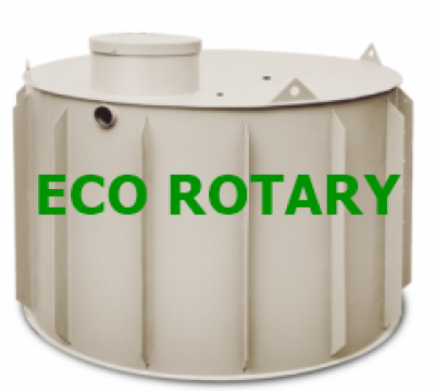 Rezervor subteran vertical de 5000 litri apa potabila de la Eco Rotary Srl