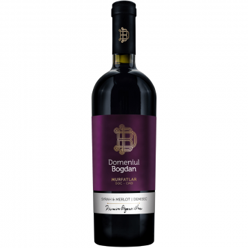 Vin BIO Syrah & Merlot - Domeniul Bogdan 750 ml