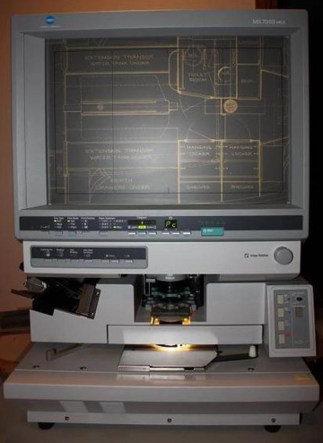 Scanner de microfilme KM MS7000 MK II de la Z Spot Media Srl