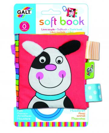 Carticica moale Soft Book Pets