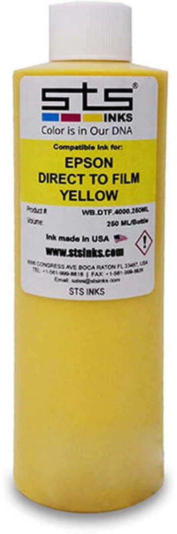Cerneala STS DTF Yellow (Galben), 250ml de la Z Spot Media Srl
