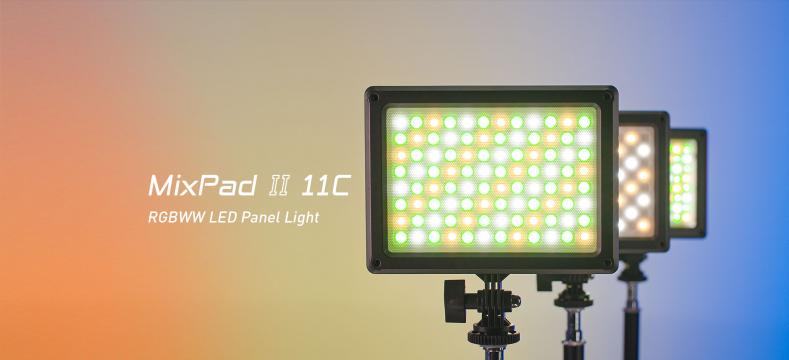 Panou LED NanLite MixPad II 11C RGBWW Hard and Soft Light de la West Buy SRL