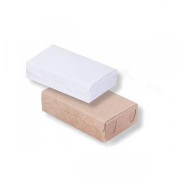 Cutii carton alb|natur 500g (100buc) de la Practic Online Packaging Srl