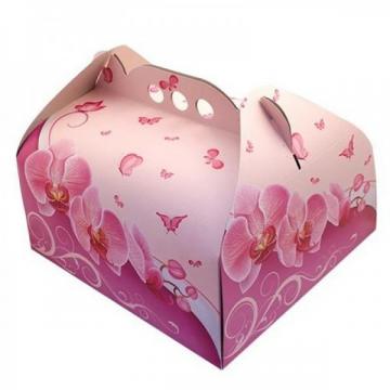 Cutii tort, orhidee, 30cm (25buc) de la Practic Online Packaging Srl