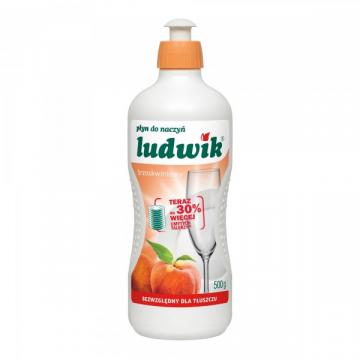 Detergent vase cu parfum de capsuni Ludwik 500ml de la Practic Online Packaging Srl