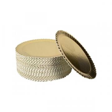 Discuri girasole aurii 30cm (50buc) de la Practic Online Packaging Srl