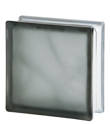 Caramida de sticla gri cenusiu pentru interior sau exterior