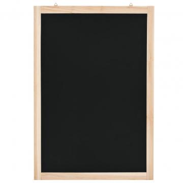 Tabla neagra pentru perete, 40 x 60 cm de la Comfy Store