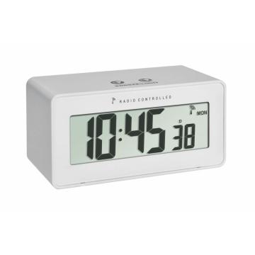 Termometru si higrometru cu ceas si ecran LCD iluminat TFA