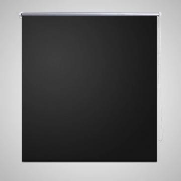 Jaluzea opaca rulabila, 40 x 100 cm, negru de la VidaXL