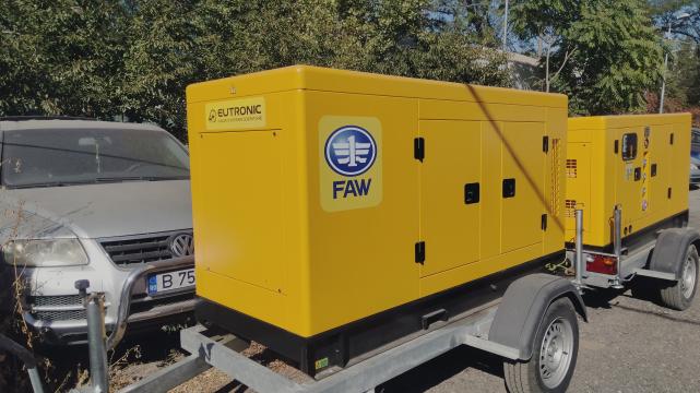 Inchiriere generator mobil trifazat 40KW50KVA de la Inchirieri Remorci Berceni | Inchirieri Generatoare Mobile