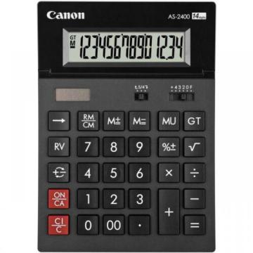 Calculator de birou Canon AS-120 II, 12 cifre, negru de la Etoc Online