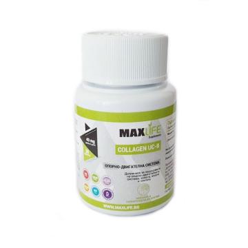 Supliment alimentar MaxLife Colagen UC-II (Colagen 2) 40mg de la Krill Oil Impex Srl