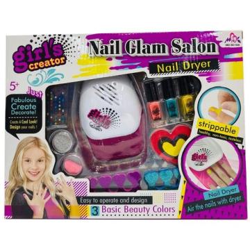 Set creativ unghii pentru fetite Nail Glam Salon
