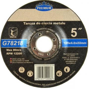 Disc de polizat inox 125x6x22 mm de la Select Auto Srl