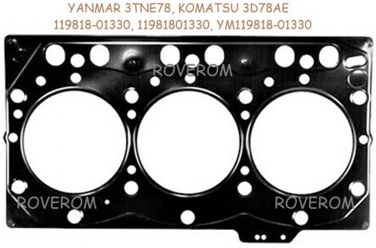 Garnitura chiuloasa Yanmar 3TNE78, 3TNE78A, Komatsu 3D78AE de la Roverom Srl