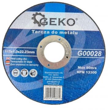 Disc pentru taiat metal 115x1.0x22mm