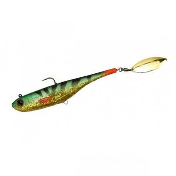 Naluca Spinnertail Divinator Gold Perch 14cm, 22g Biwaa de la Pescar Expert