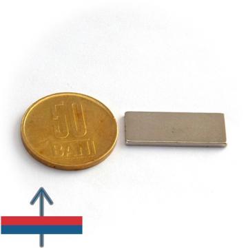 Magnet neodim bloc 25 x 10 x 1,5 mm