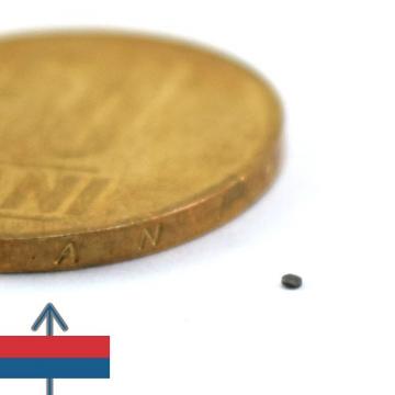 Magnet neodim disc 1 x 0,3 mm
