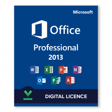 Licenta electronica Microsoft Office 2013 Professional de la Digital Content Distribution LTD