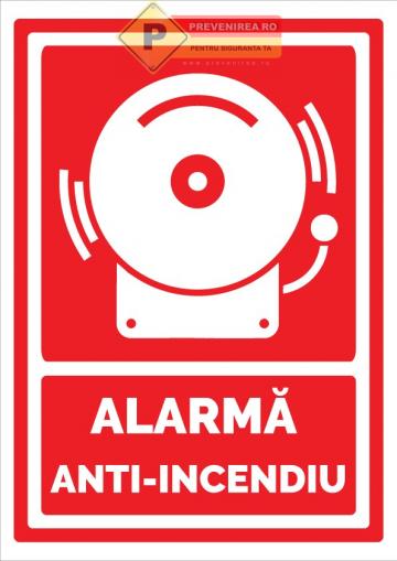 Indicatoare pentru alarme de incendiu