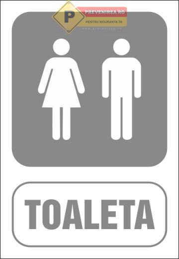 Indicatoare toaleta de la Prevenirea Pentru Siguranta Ta G.i. Srl