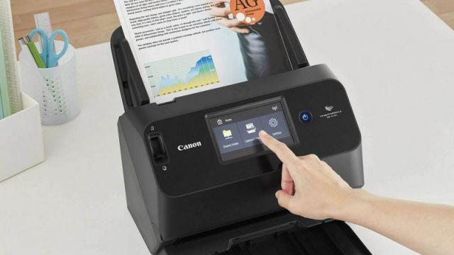 Scanner Canon DR-S130, Dimensiune A4, sheetfed