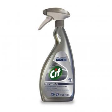 Detergent Cif profesional-geamuri &amp; otel inox 750 ml de la Geoterm Office Group Srl