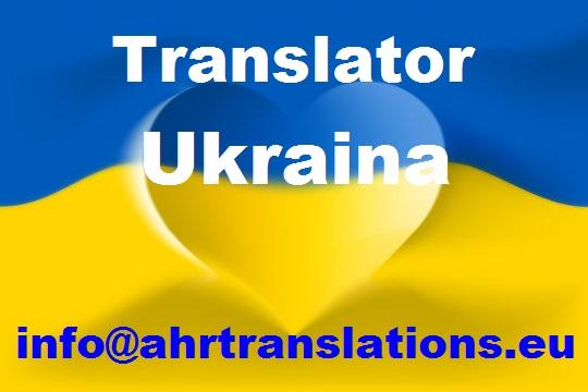 Servicii traducator ucraineana