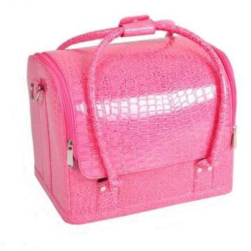 Geanta Make-Up Beauty Case - Pink de la Produse Online 24h Srl