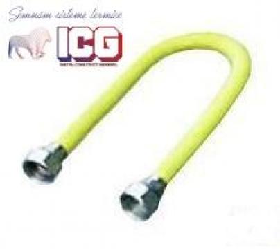 Racord extensibil gaz cu protectie 30-60 cm, 1/2-1/2 FF de la Icg Center
