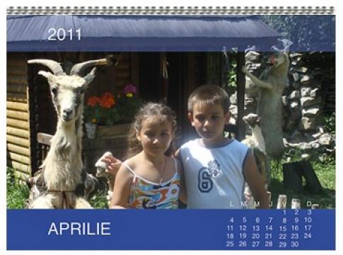 Calendar personalizat de perete CALP018 de la Apia Prest Srl