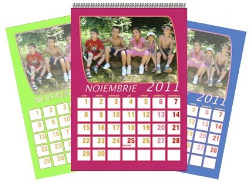 Calendar personalizat de perete CALP019 de la Apia Prest Srl